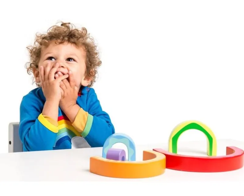 Le Toy Van Tunel Arco Iris - ^ Juguetes Para El Aprendizaje Temprano Y La Motricidad