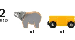 Brio Vagon De Transporte De Elefantes - ^ Locomotoras, Vagones Y Trenes Brio