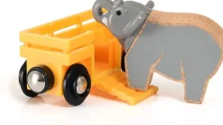 Brio Vagon De Transporte De Elefantes - ^ Locomotoras, Vagones Y Trenes Brio