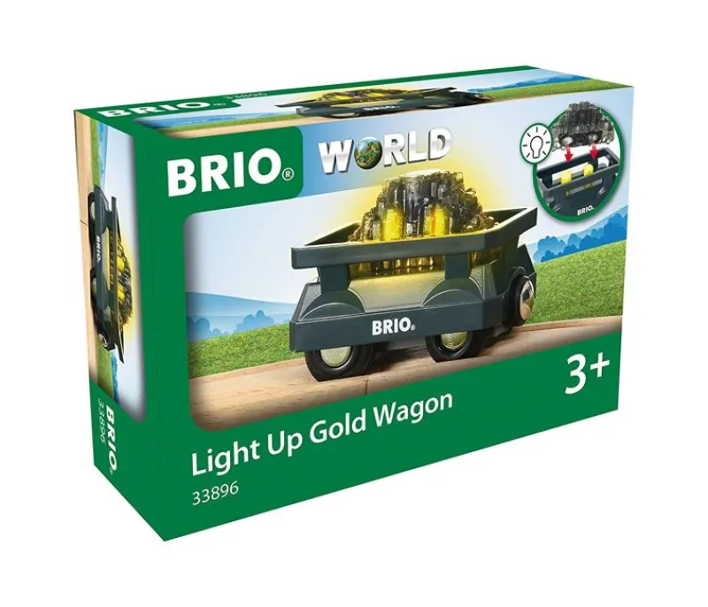 Brio Vagon Ligero Cargado De Oro - ^ Locomotoras, Vagones Y Trenes Brio