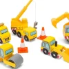 Le Toy Van Vehiculos De Construcción - ^ Grúas, Tractores, Aviones...