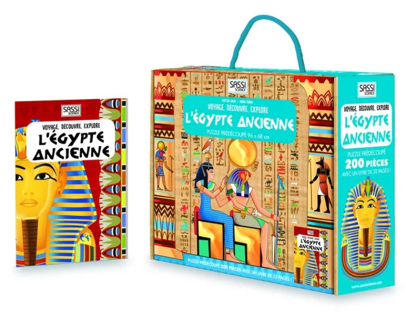Sassi Junior Viajar, Descubrir, Explorar - El Antiguo Egipto - ^ Libros