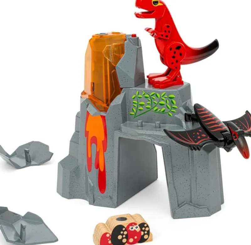 Brio Volcan De Dinosaurios En Erupcion - ^ Rutas Del Tren Brio