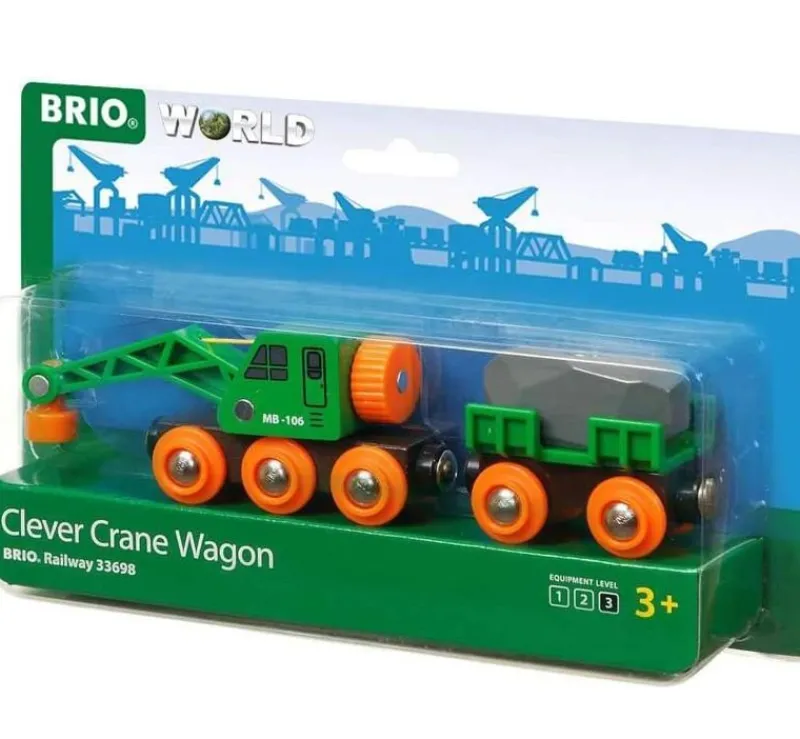 Brio Wagon Grue Ingenieux - ^ Locomotoras, Vagones Y Trenes Brio