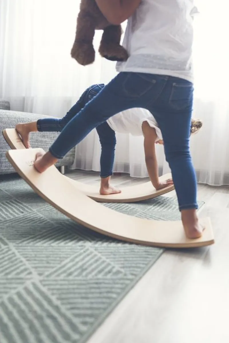 Wobbel Balance Board Original Gris - ^ Juegos De Equilibrio Y Motricidad