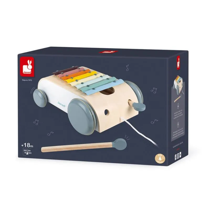 Janod Xylo Roller Sweet Cocoon - ^ Instrumentos Músicales