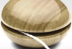 Playsam Yo-Yo De Madera Natural - ^ Juegos De Patio: Canicas, Peonzas, Cuerdas De Saltar, Yoyós